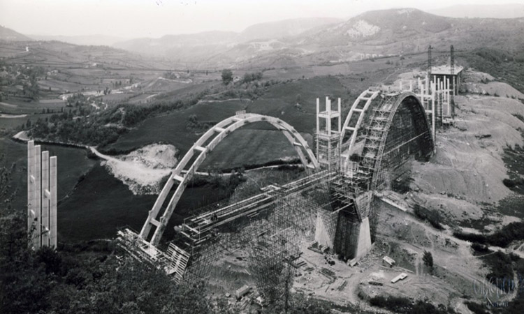 Viadotto sul Merizzano.